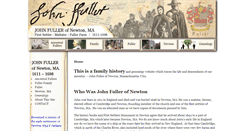 Desktop Screenshot of johnfullerofnewton.com