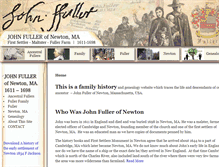 Tablet Screenshot of johnfullerofnewton.com